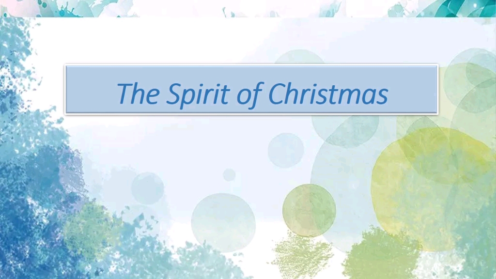 [图]新人教版九年级 The spirit of Christmas