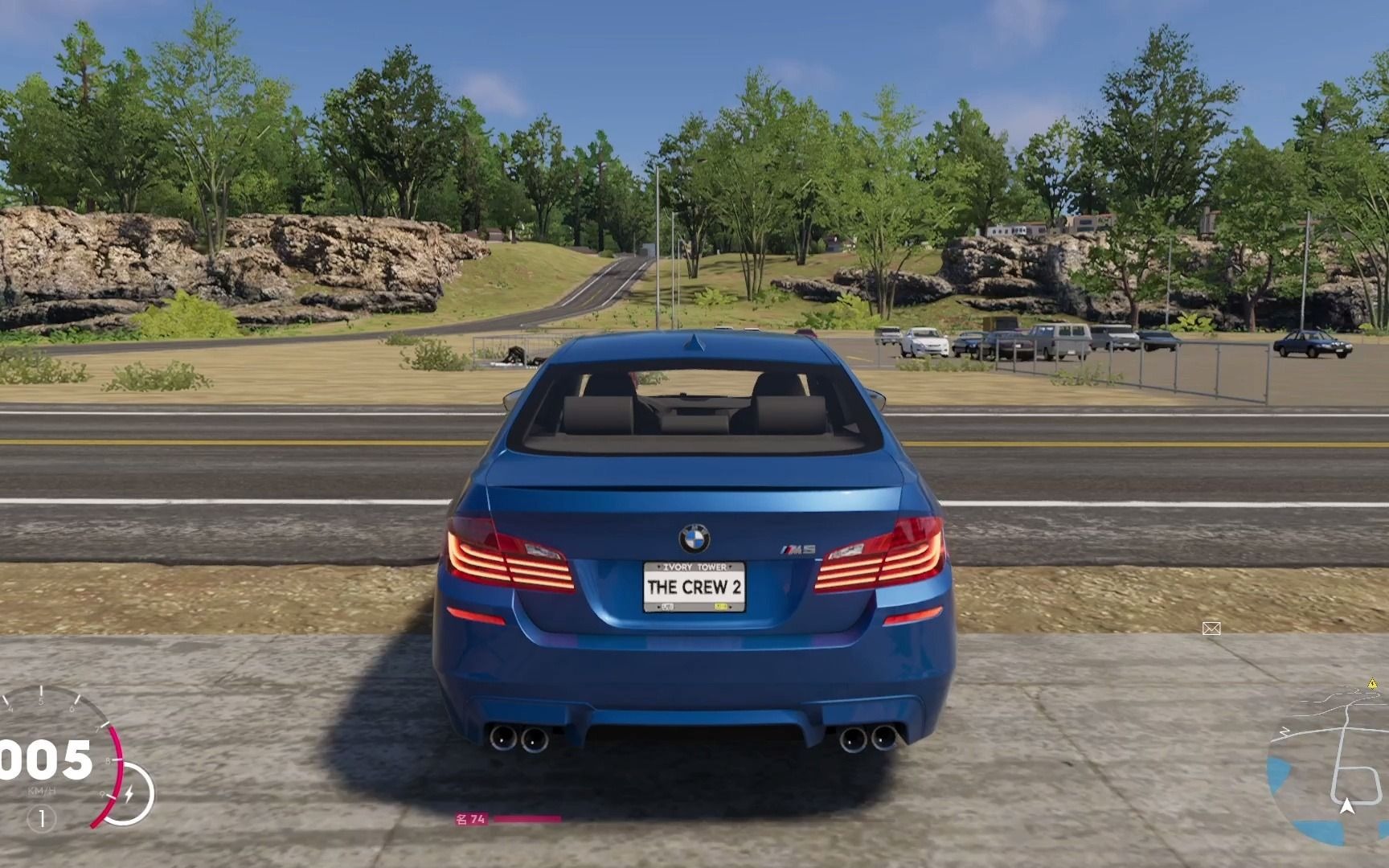 【飙酷车神2】宝马m5从洛杉矶市区狂飙到赌城拉斯维加斯