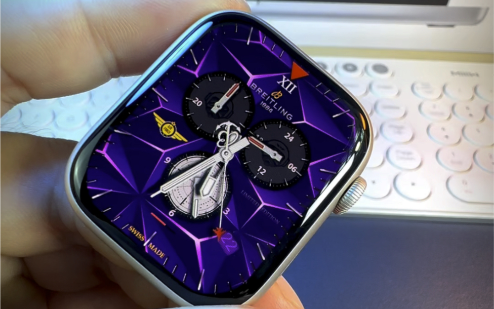 炫酷的苹果iwatch表盘来啦