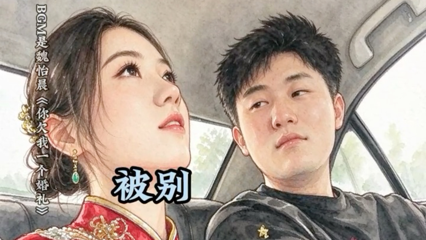 只因婚车上新郎瞧不起新娘，新娘竟直接逃婚，婚宴秒变