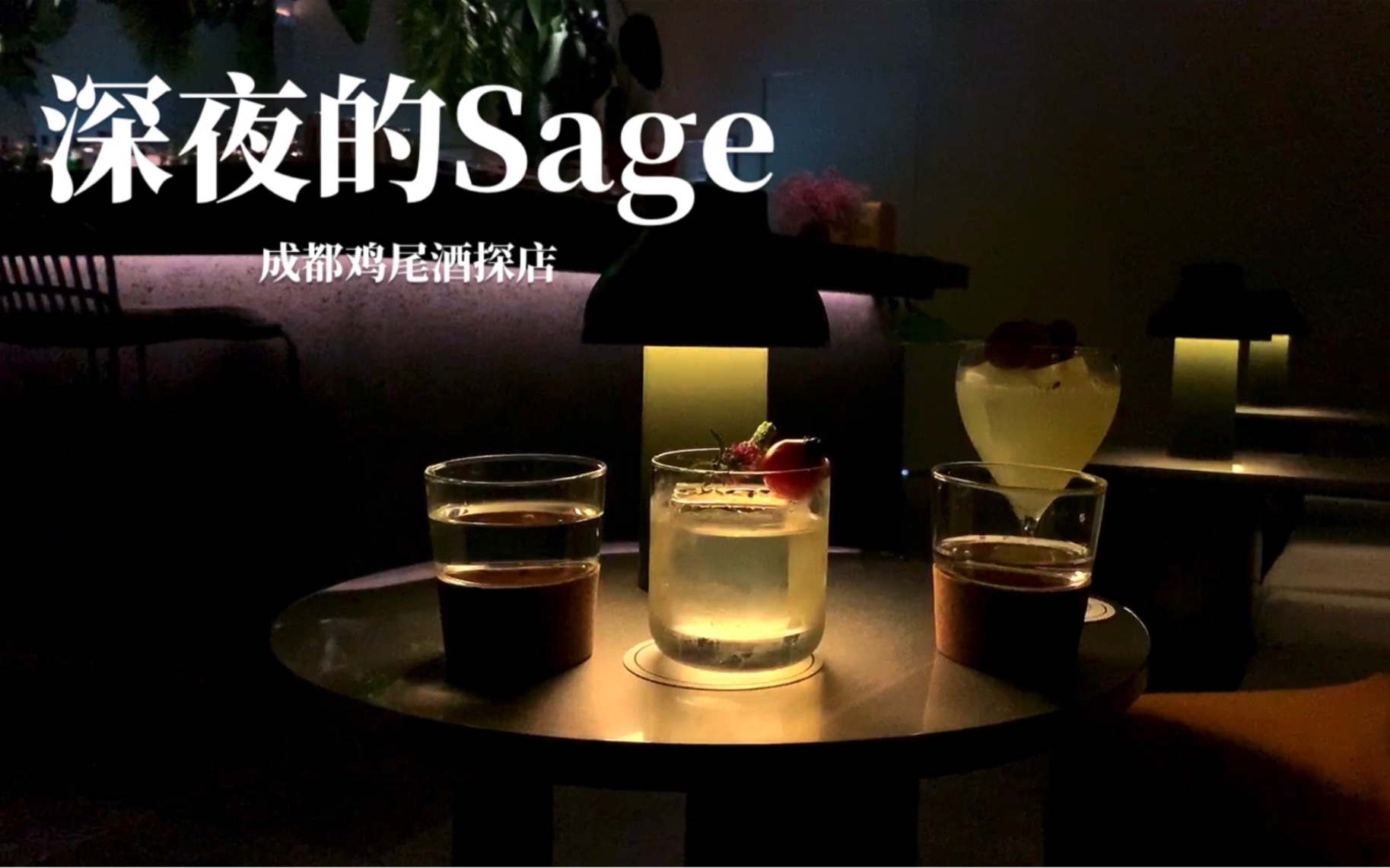 简约舒适的台式鸡尾酒吧Sage哔哩哔哩bilibili