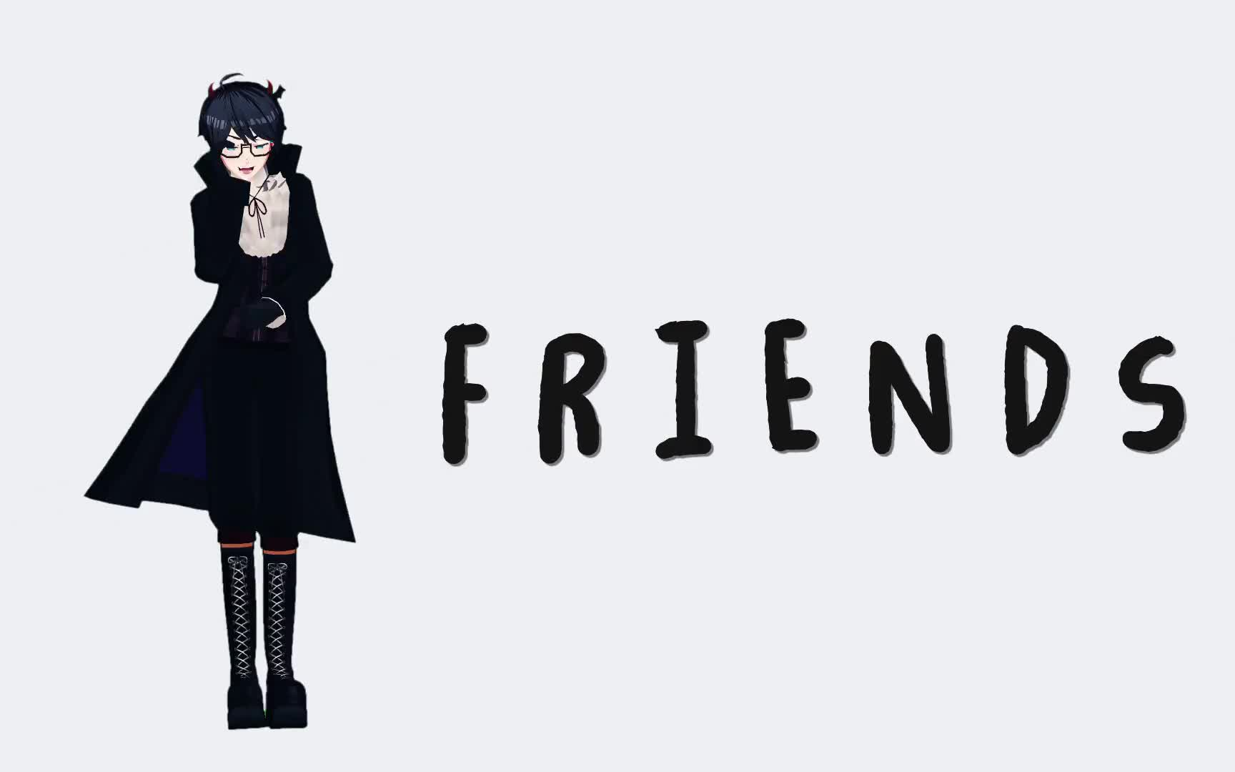 【虚拟DD/MMD】你不过是我的FRIENDS (恶魔公爵ver)哔哩哔哩bilibili