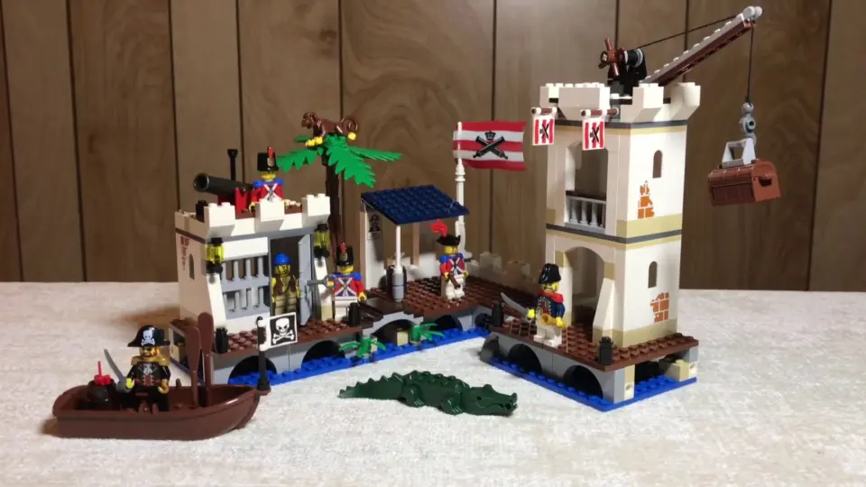 LEGO 6242 : LEGO Pirates Soldiers Fort Review - video Dailymotion