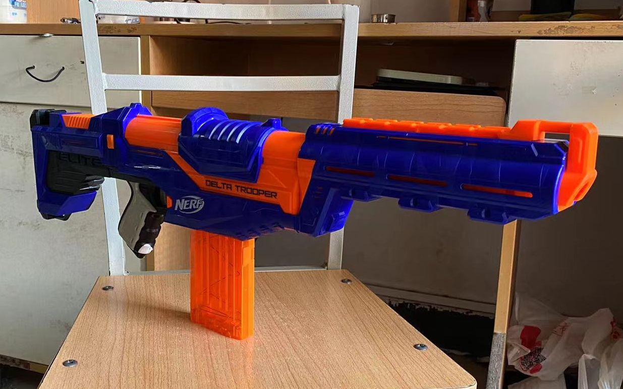 还是都已过时?nerf delta trooper速瞄发射器测评_哔哩哔哩_bilibili