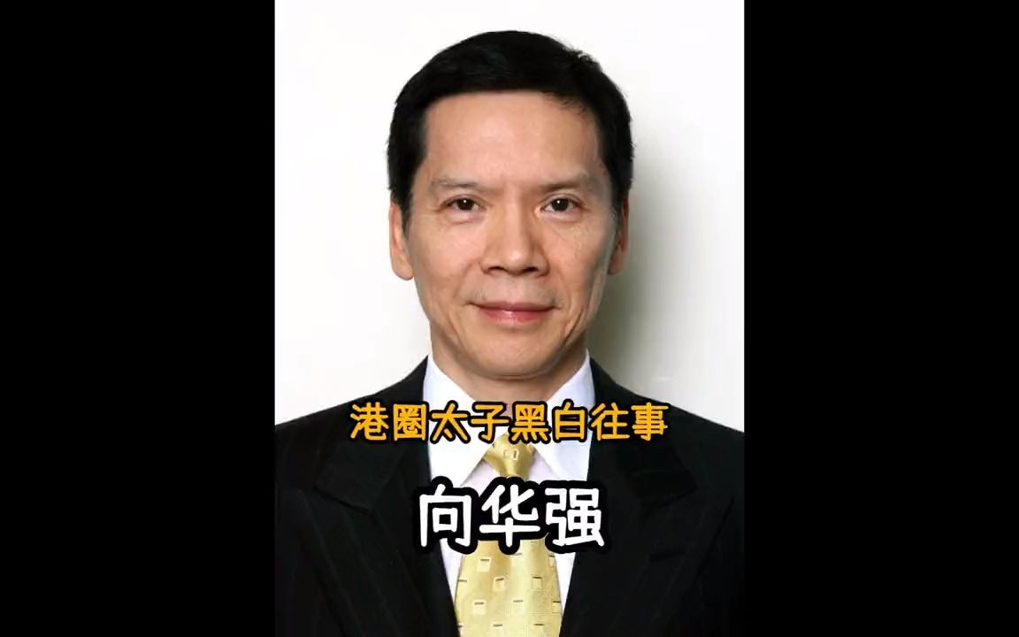 鲁豫问向华强是不是黑社会,听到回答后都懵了#向太陈岚 #向华强 #向华强夫妇哔哩哔哩bilibili