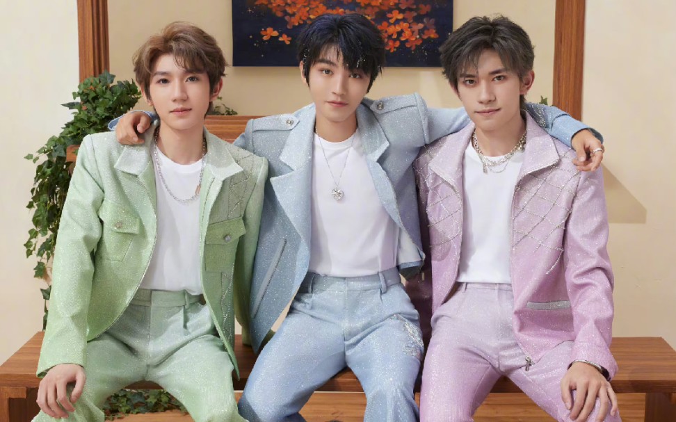 【tfboys十周年演唱会】久违的左拥右抱