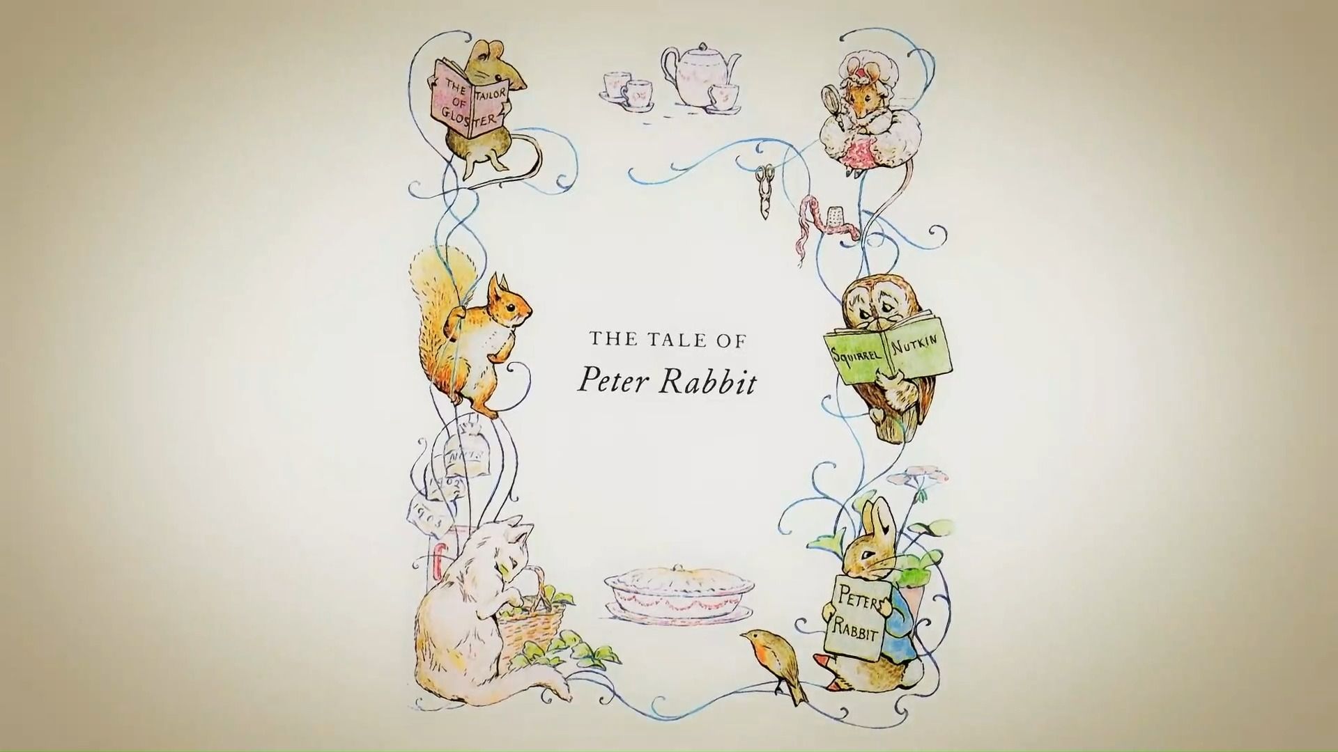 [图]【高品质英文绘本动画】'The Tale of Peter Rabbit' read by Rose Byrne