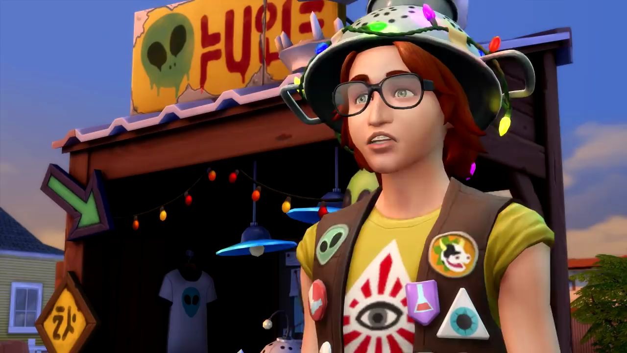 《the sims 4:詭奇小鎮》:官方揭露預告片