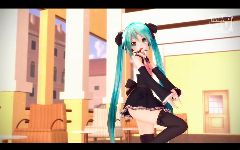 [图]【MMD】哥特miku酱的O-share is Noko-ism!【siva】