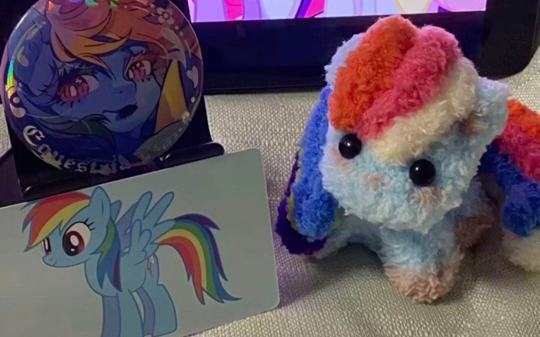 小马宝莉扭扭棒 q版云宝成品纯手工制作