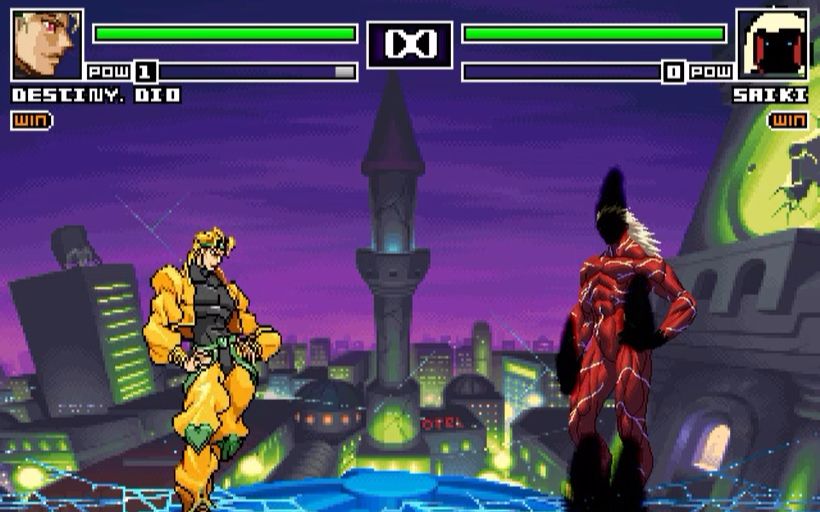 【Mugen】手操 9P命运dio vs 5P斎祀 命运dio人物更新 DIO:“不错的兴趣...论奔放我甘拜下风!”哔哩哔哩bilibili