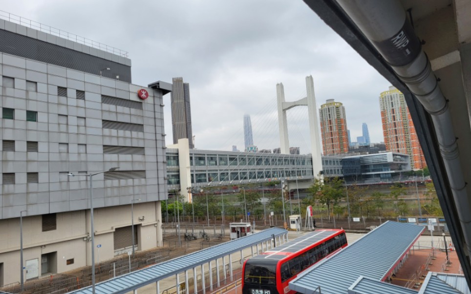 【港鐵東鐵線】金鐘方向列車開出落馬洲站