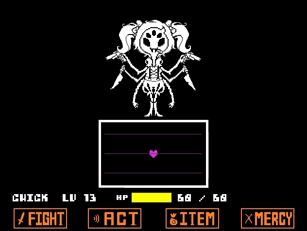 【ut同人】underfell 蜘蛛娘 尝试过玛菲特(失败)