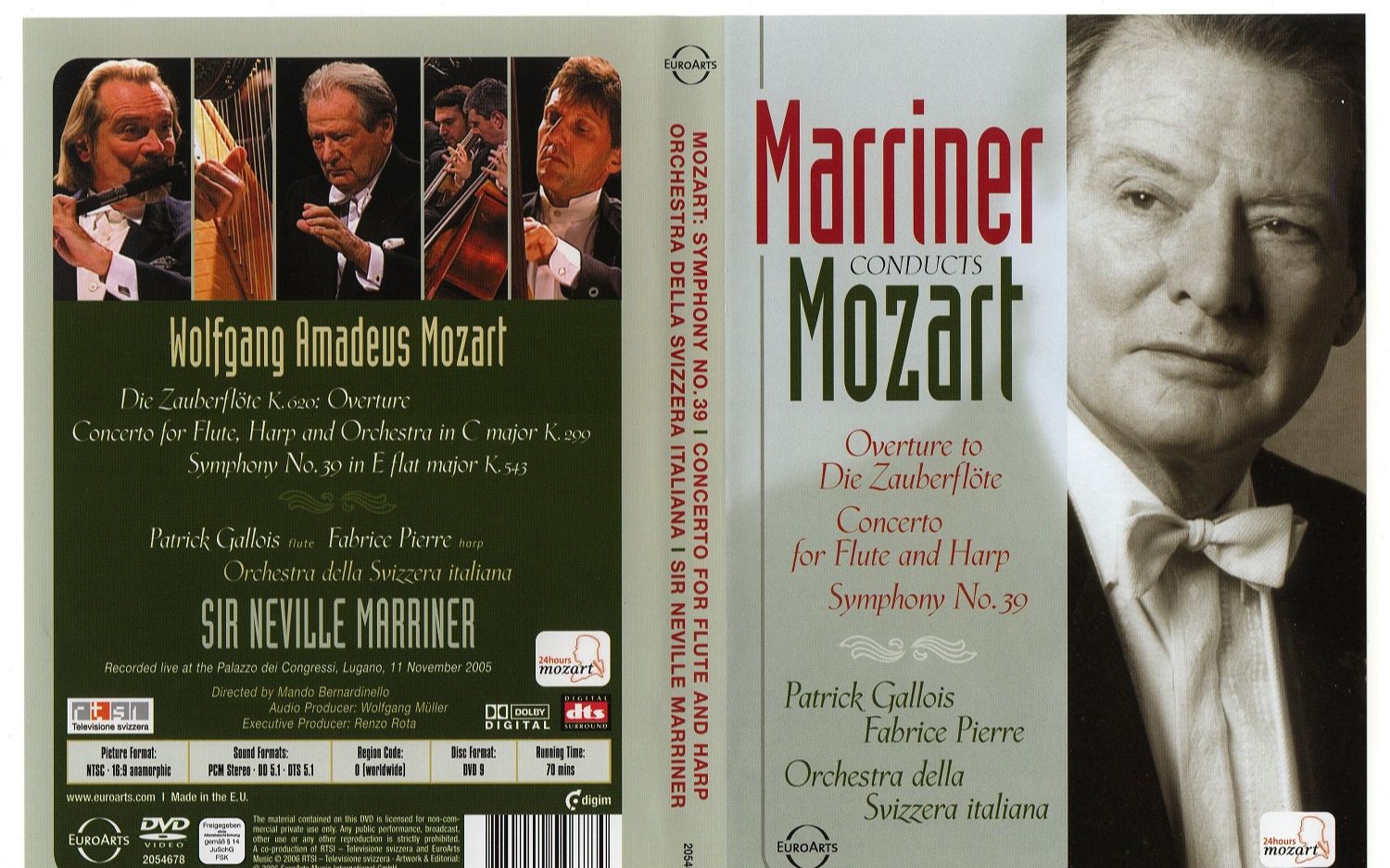 Neville Marriner 内维尔ⷮŠ马里纳 conducts Mozart哔哩哔哩bilibili