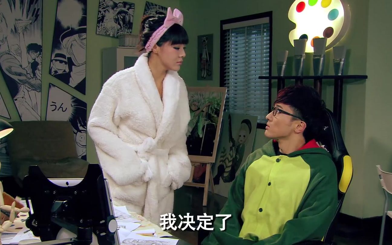 爱情公寓3601大厅宛瑜展博接招近距离投薯片进展博嘴巴