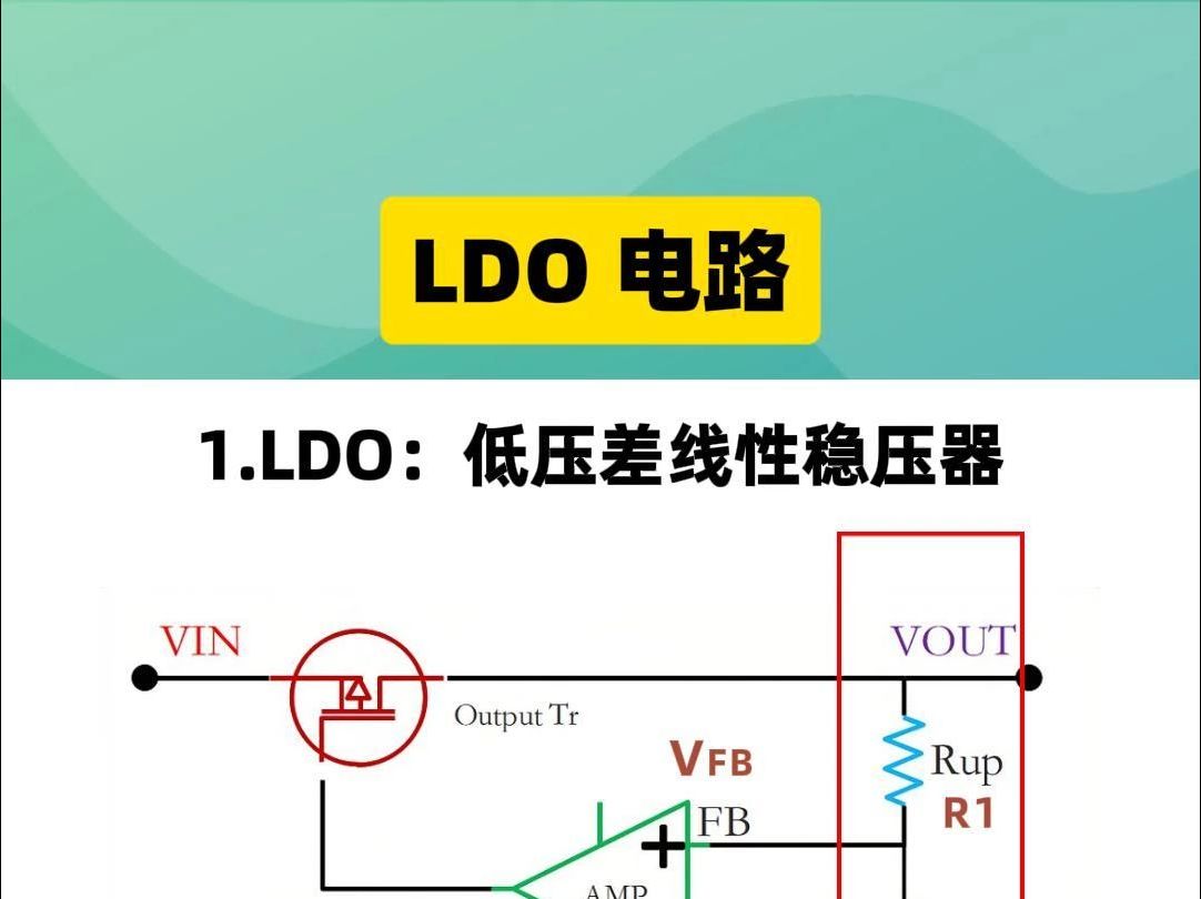 LDO:低压差线性稳压器哔哩哔哩bilibili