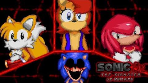 Sonic.Exe, Majin Sonic and Lord X met Old-Past one by Abbysek on