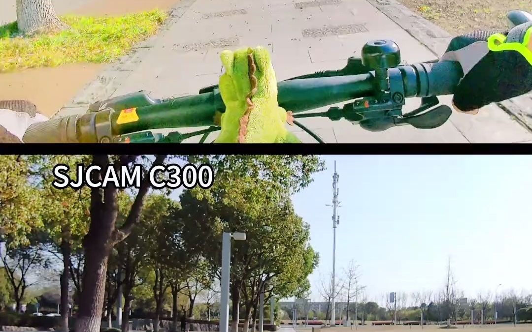 29_五六百的运动相机我选了两款"山狗a9和sjcam c300"来对比一下,这个