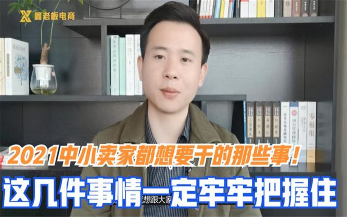 送给2021还在做电商的中小卖家,都想知道的思维逻辑,应对接下来的电商改革哔哩哔哩bilibili