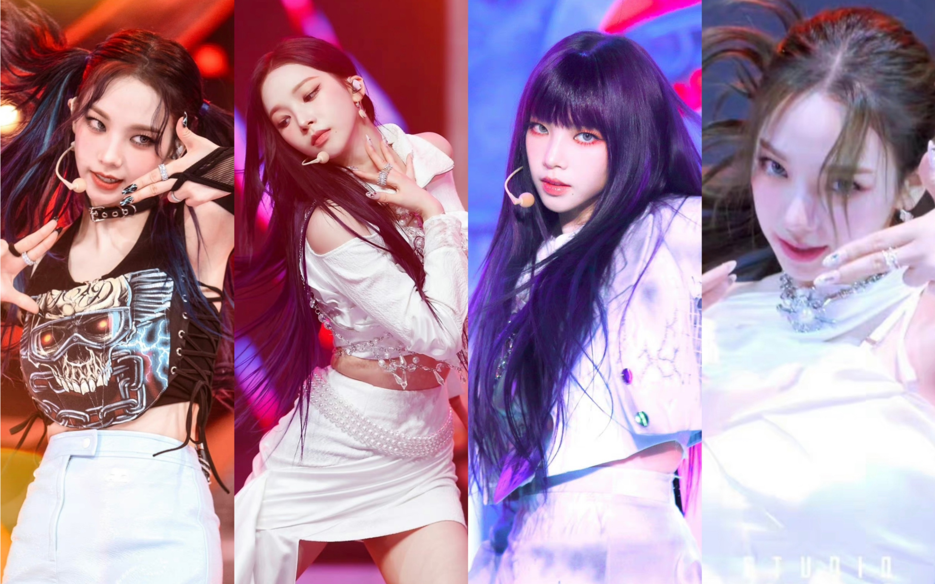 aespa柳智敏girls舞台直拍混剪