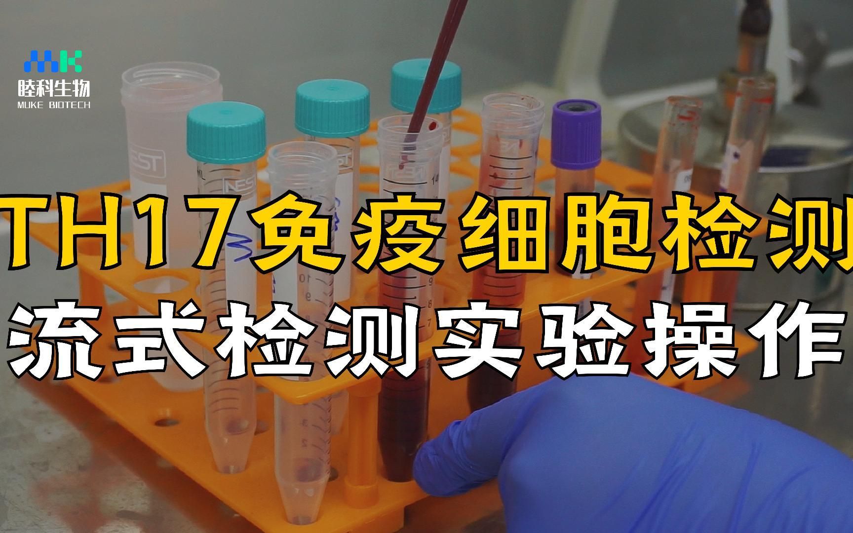 [图]睦科云课堂 | 血液提取PBMC流式检测分化TH17免疫细胞的操作过程演示