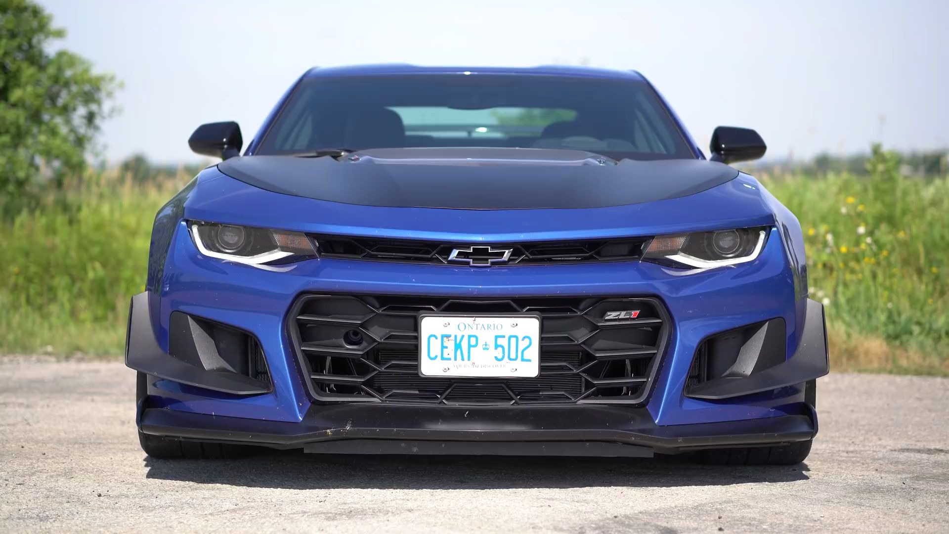 【油管搬运】雪佛兰 科迈罗zl1 1le允许上路的赛车|赛道声浪