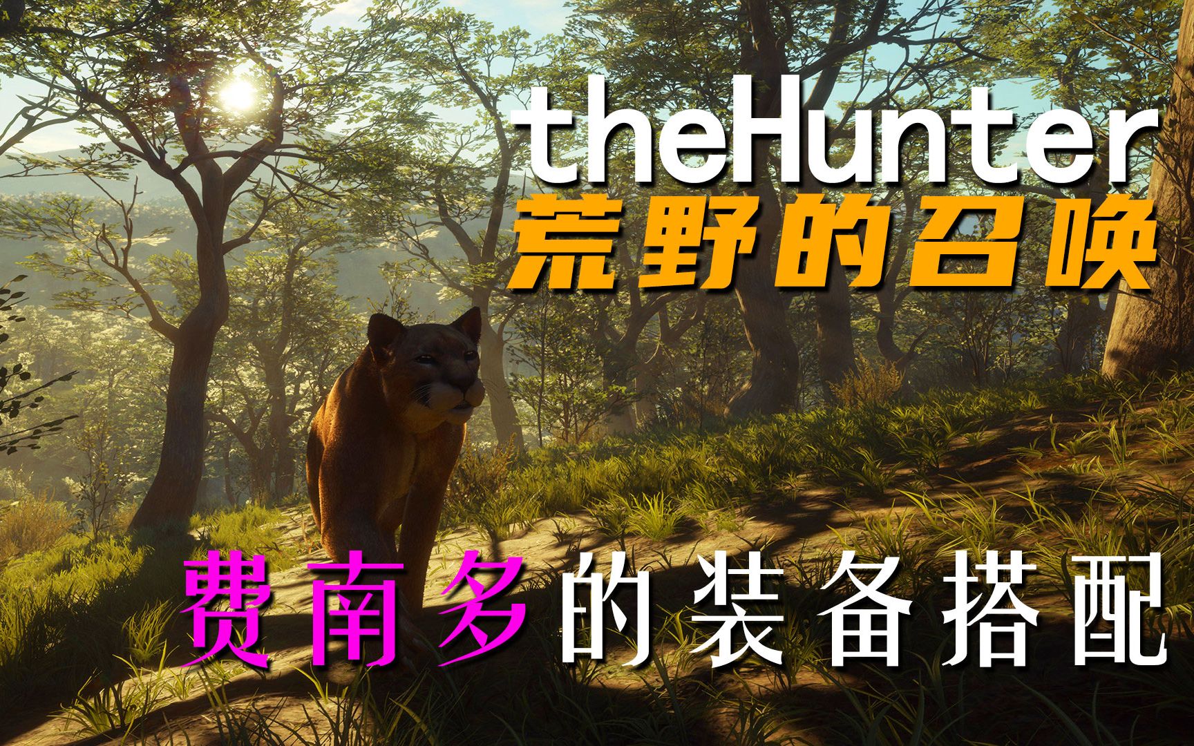 [图]《theHunter: Call of the Wild荒野的召唤》费南多的装备搭配