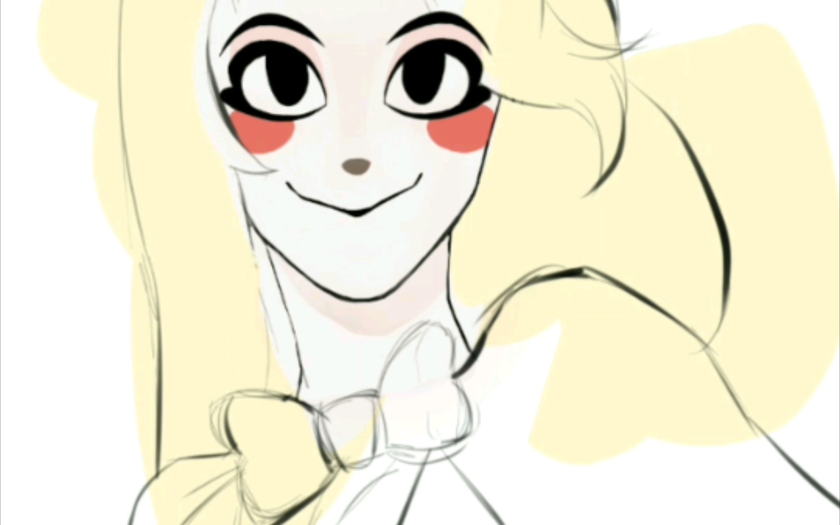 【地狱客栈/夏莉】摸摸美女猛一