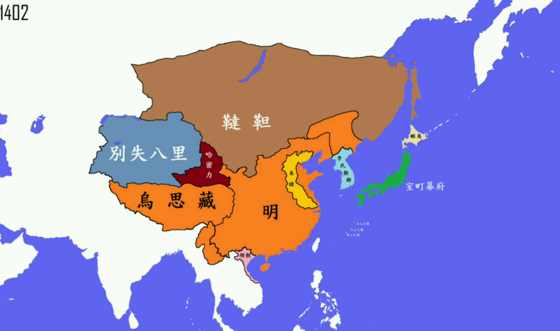 明朝国土图片