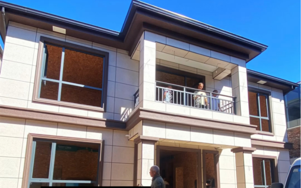 石家庄栾城两层轻钢别墅施工,中式轻钢别墅太美了确定不在老家盖一套?