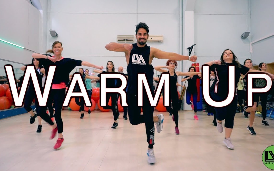 10分钟动感尊巴跳舞热身 warm up by lessier herrera zumba