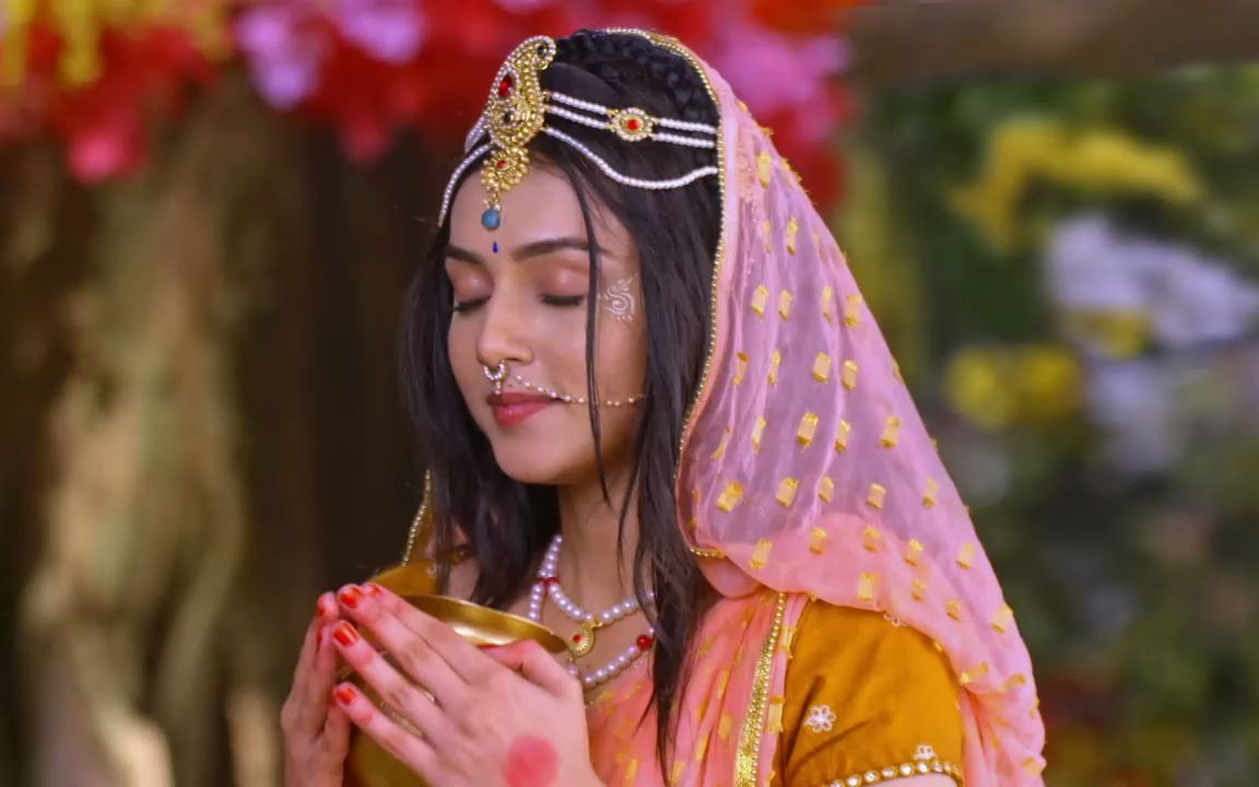 拉妲奎师那,11月6日,1051集3节,印度古装神话