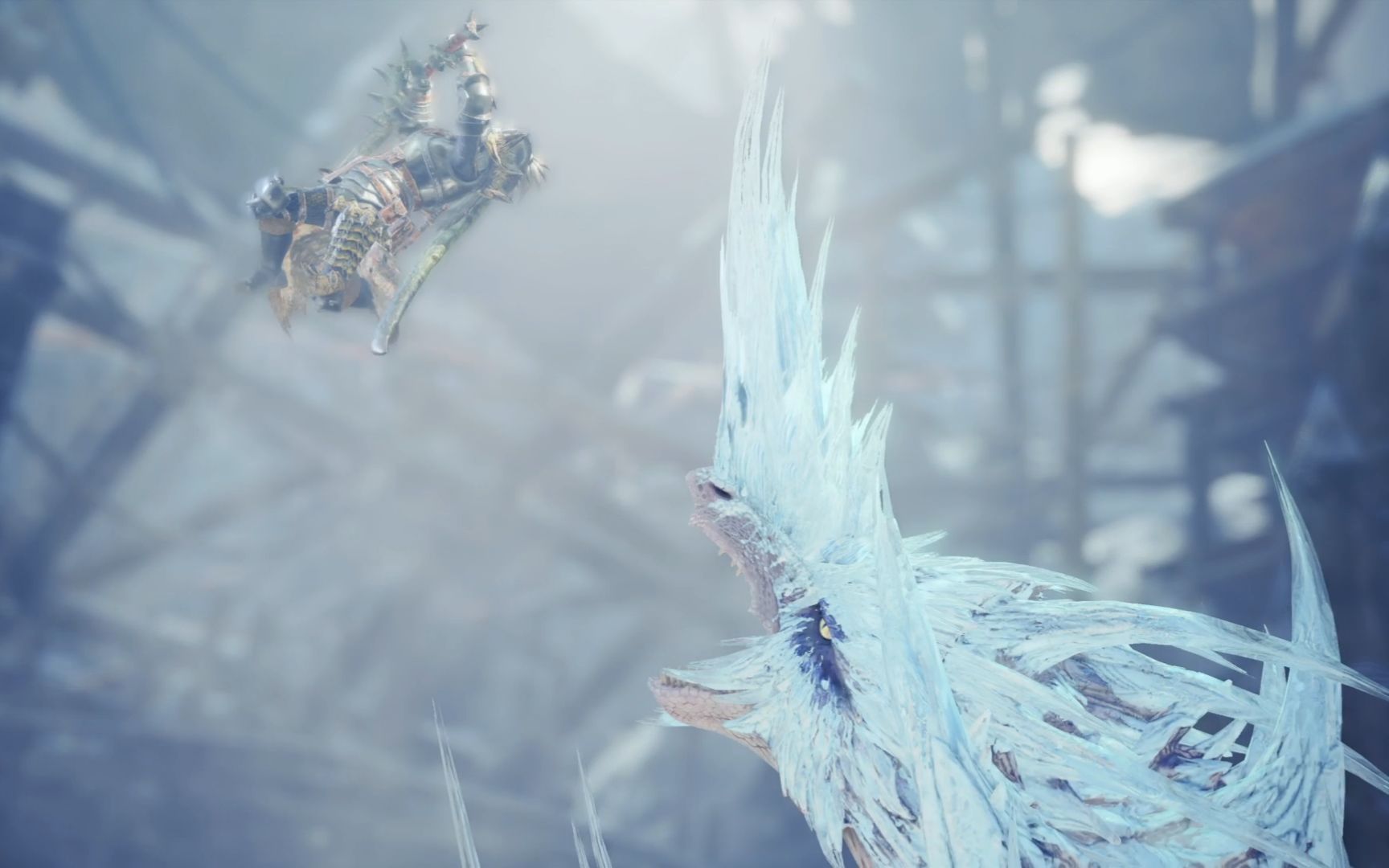 怪物猎人冰原monster hunter world_ iceborne冰咒龙