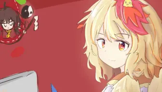 【绘画过程】尽职尽责の二羽渡神——	庭渡久侘歌