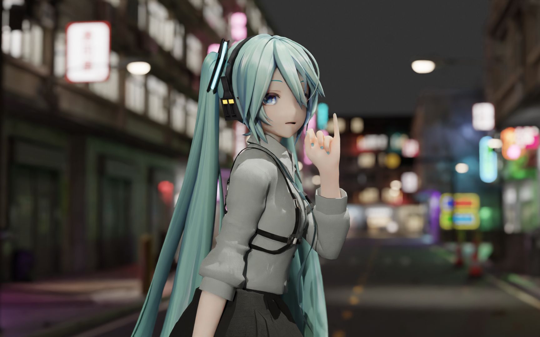 [图]【Cycles/4K60/MMD】Last Resort / ラストリゾート - MIKU