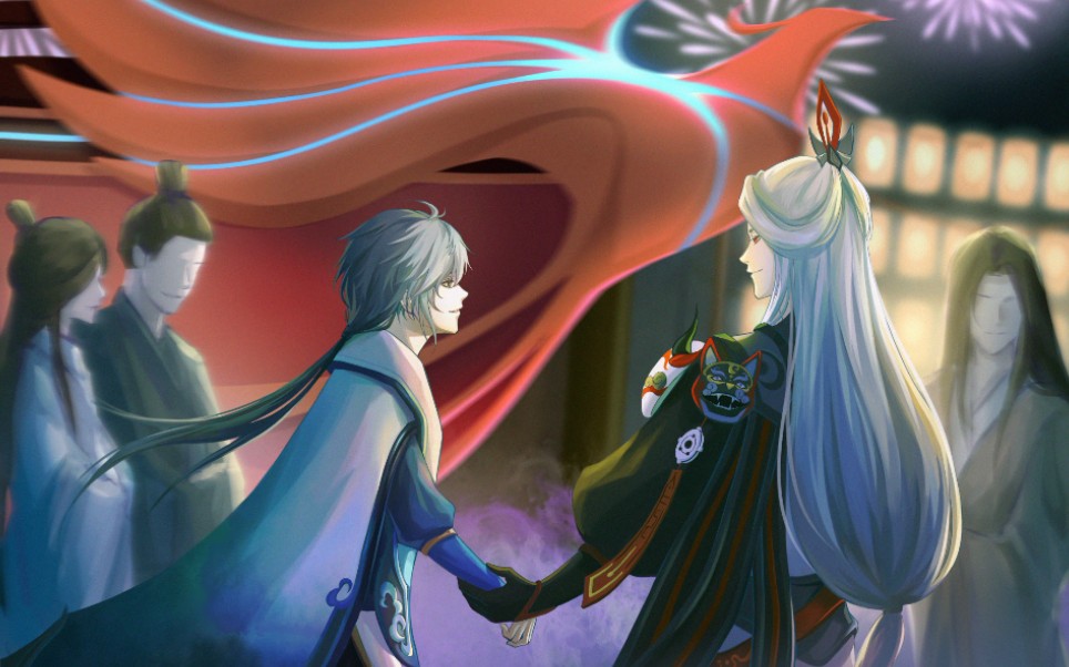 【板绘】明弈-不夜长安