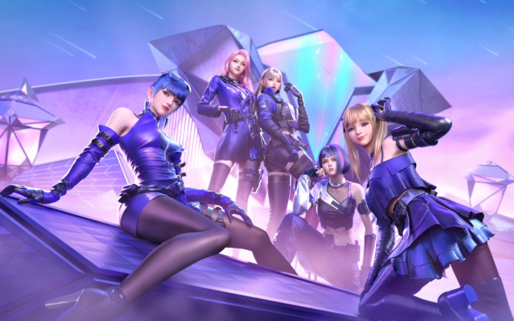 cf手游闪耀光界:heartshot女子电竞战队78