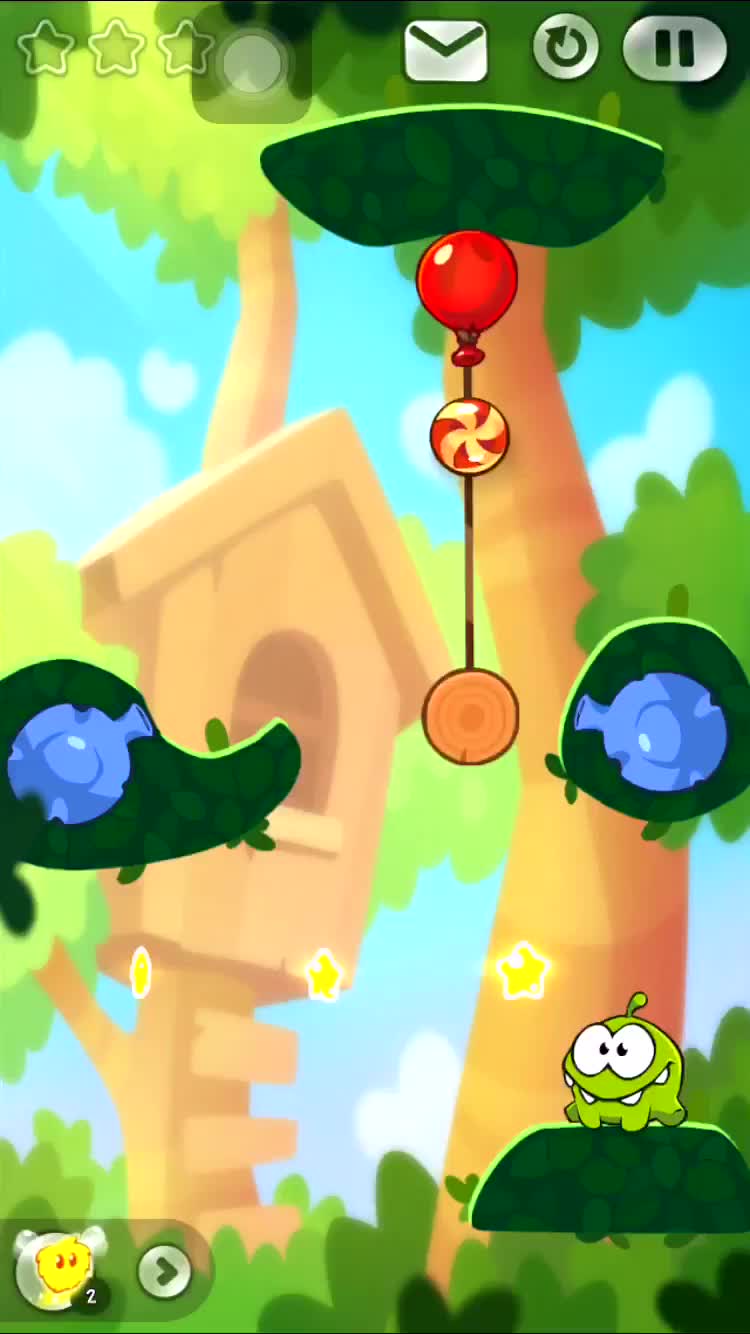 割绳子之割绳子2苹果版本ios01关卡森林0023