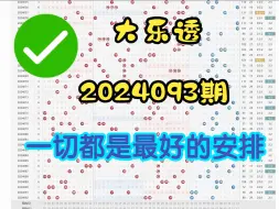 Tải video: 大乐透第2024093期分享，个人观看仅供参考