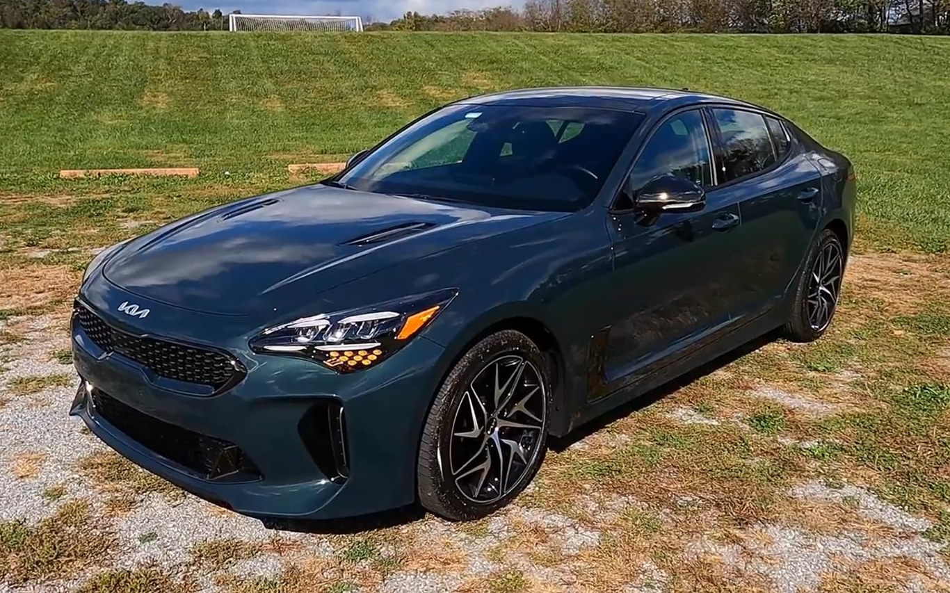 2022 起亚斯汀格 gt-line-北美redline带你内外饰简评及路试_哔哩哔哩