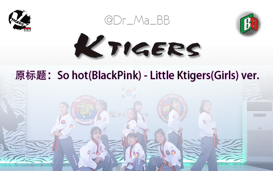 韩国虎队k-tigers. so hot(blackpink) - 小虎队(女)翻跳