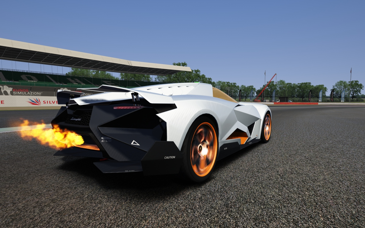 ac菜鸟刷圈#23 lamborghini egoista concept 1:08.