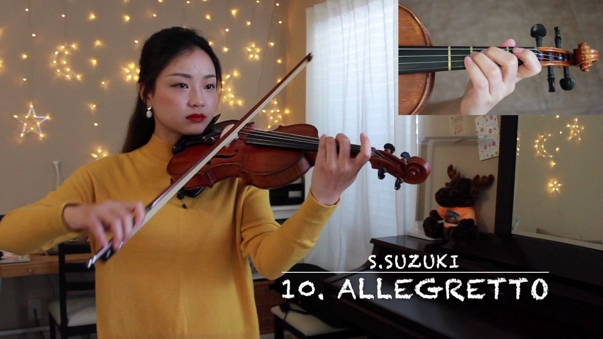 小快板 allegretto | 铃木小提琴第一册