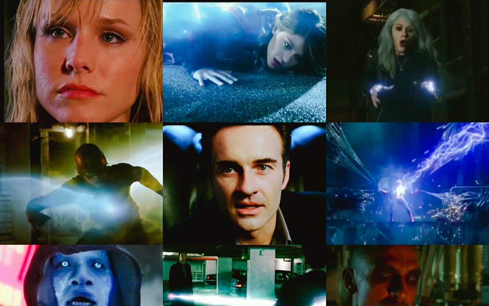 【电】超能力混剪:【断电人】法鲁克,【电光人】迈克斯,【电美人】