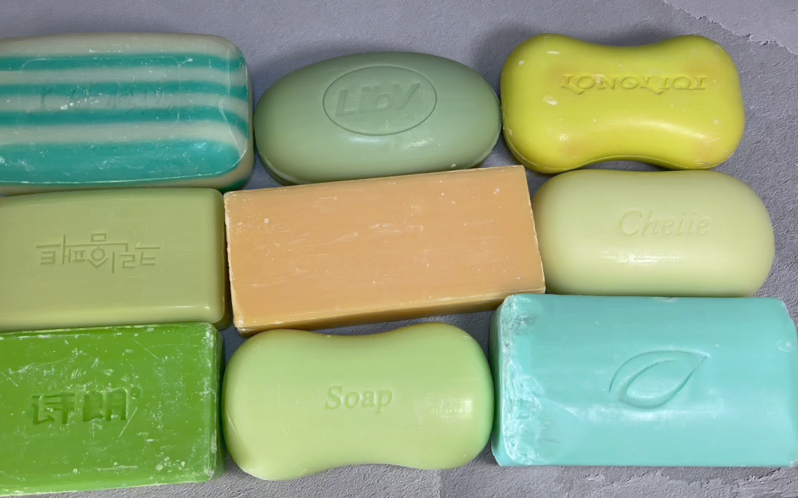 【小直刮皂】绿色护眼系列.刮脆皂刮硬皂.