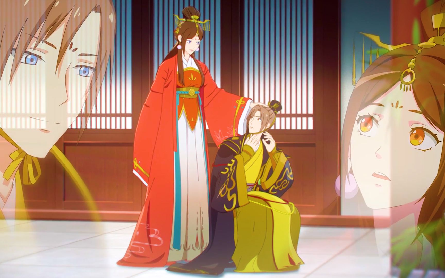 帝后互换身份,皇后上朝,皇帝请安,恩爱《两不疑》.4月21号,爆笑上映!