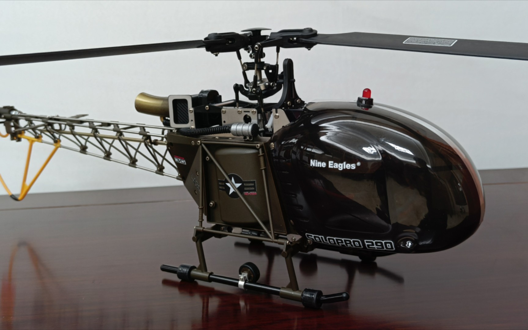 来自十年前的九鹰290,美洲驼sa315像真直升机,出口版本