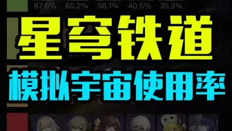 星穹铁道角色使用率出炉，希儿TOP1，盾奶最吃香！