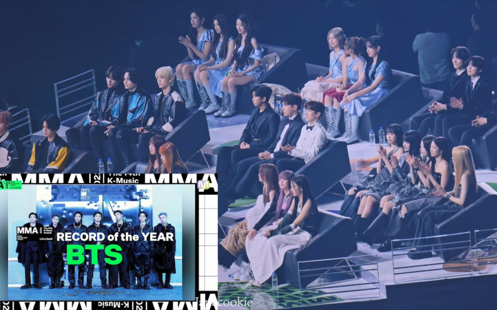 [图]【Reaction】(带小画面/小窗口)2022MMA台下超清reaction反应合集 221126 Melon Music Awards