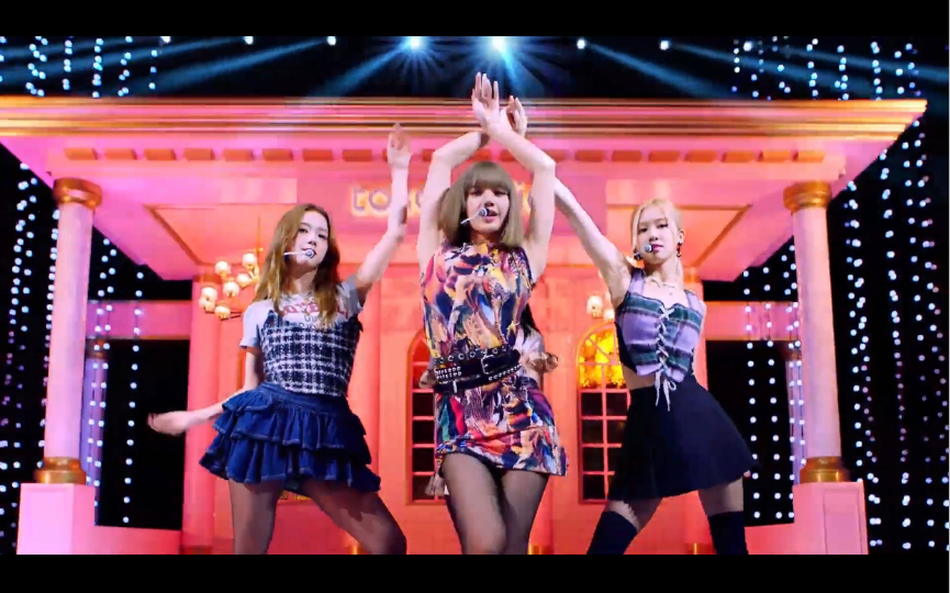 blackpink《lovesick girls》全新舞台 又辣又飒的粉墨